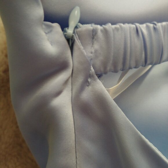 BRAND NEW Hello Molly baby blue satin mini dress size S/ US 4 - Picture 5 of 15